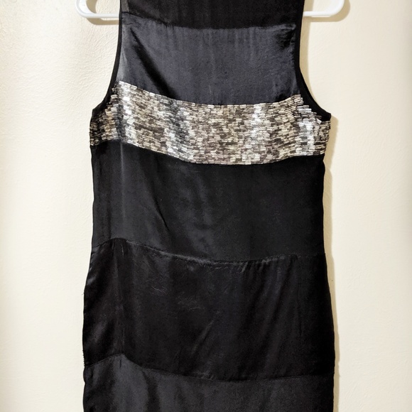 Babakul Marlene Sleeveless Sequin Silk Dress - Picture 4 of 6